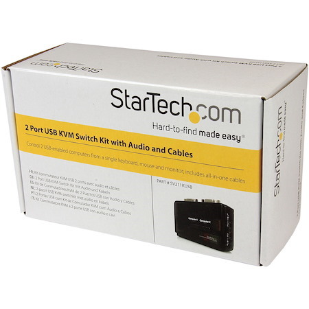 StarTech.com SV211KUSB KVM Switchbox