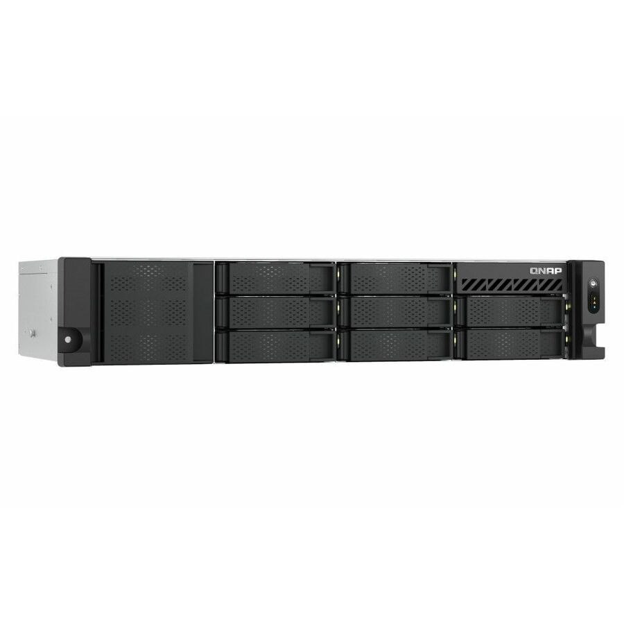 QNAP TS-855eU-8G 8 x Total Bays SAN/NAS Storage System - 5 GB Flash Memory Capacity - Intel Atom C5125 Octa-core (8 Core) 2.80 GHz - 8 GB RAM - DDR4 SDRAM - 2U Rack-mountable