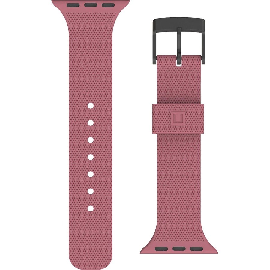 Urban Armor Gear [U] DOT Silicone Strap for Apple Watch - Dusty Rose