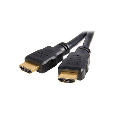 StarTech.com 6ft/2m HDMI Cable, 4K High Speed HDMI Cable with Ethernet, Ultra HD 4K 30Hz Video, HDMI 1.4 Cable, HDMI Monitor Cord, Black