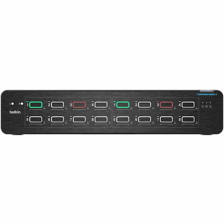 Belkin 8:2 DisplayPort DuoClave Secure KVM with CAC