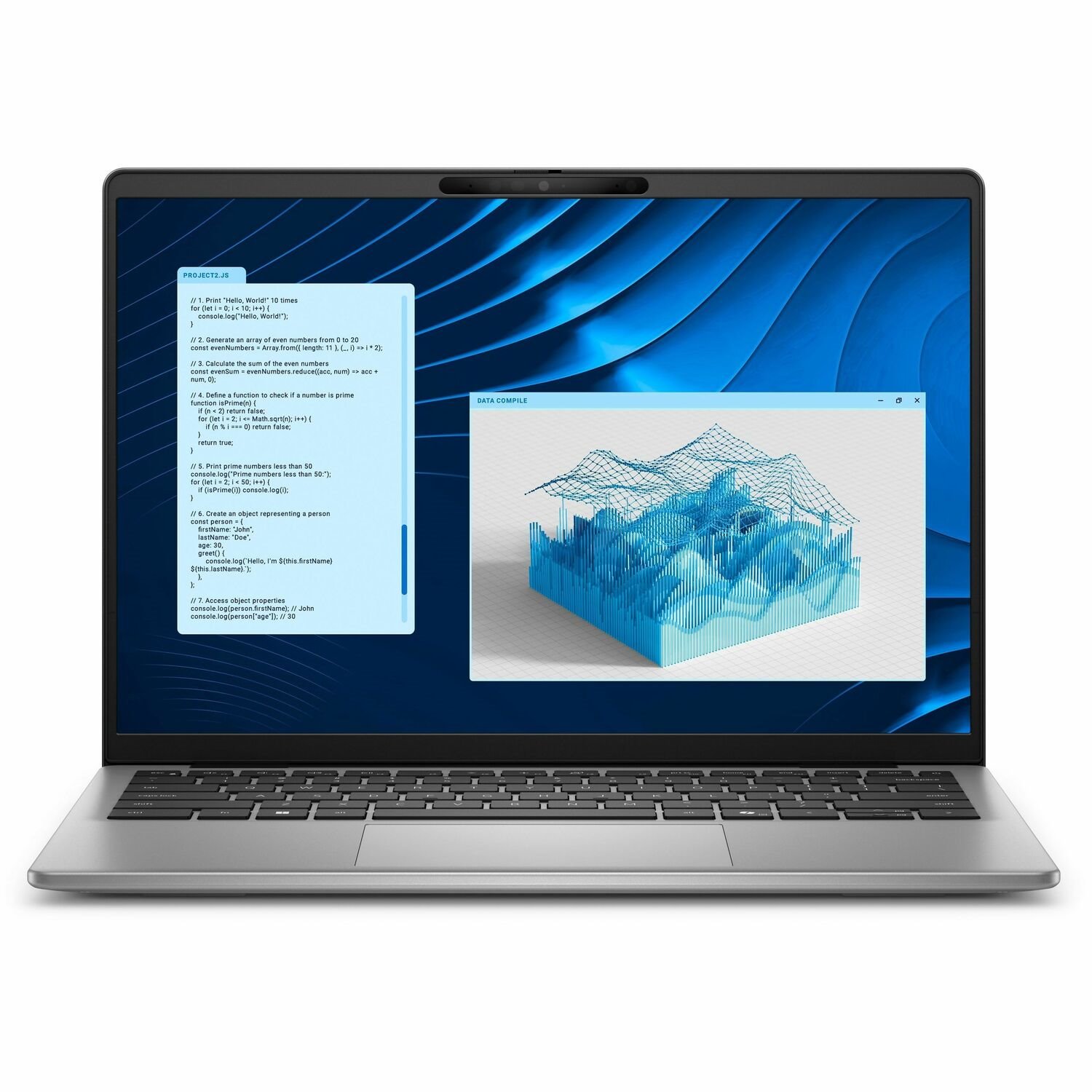 Dell Latitude 5000 5455 35.6 cm (14") Copilot+ PC Notebook - Full HD Plus - Qualcomm Snapdragon X Plus X1P-64-100 - 16 GB - 512 GB SSD - English (UK) Keyboard - Titan Gray