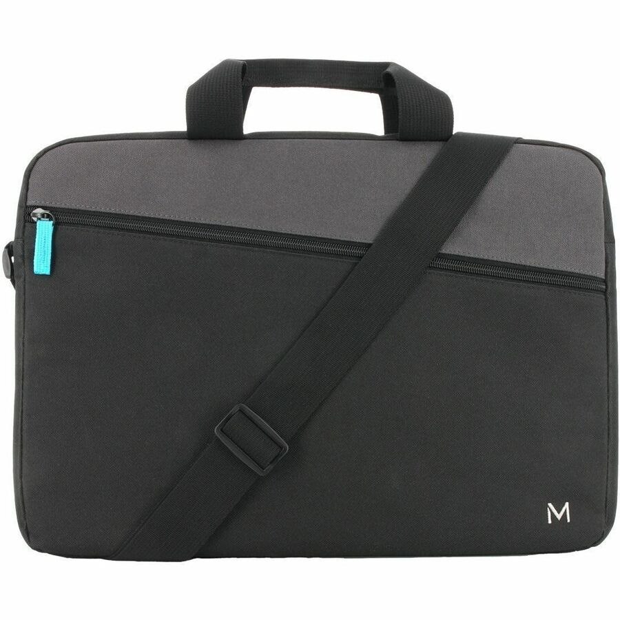 MOBILIS TheOne Essential Carrying Case (Briefcase) for 27.9 cm (11") to 35.6 cm (14") Travel - Black, Grey