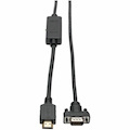 Eaton Tripp Lite Series HDMI to VGA Active Adapter Cable (HDMI to Low-Profile HD15 M/M), 10 ft. (3.1 m), TAA