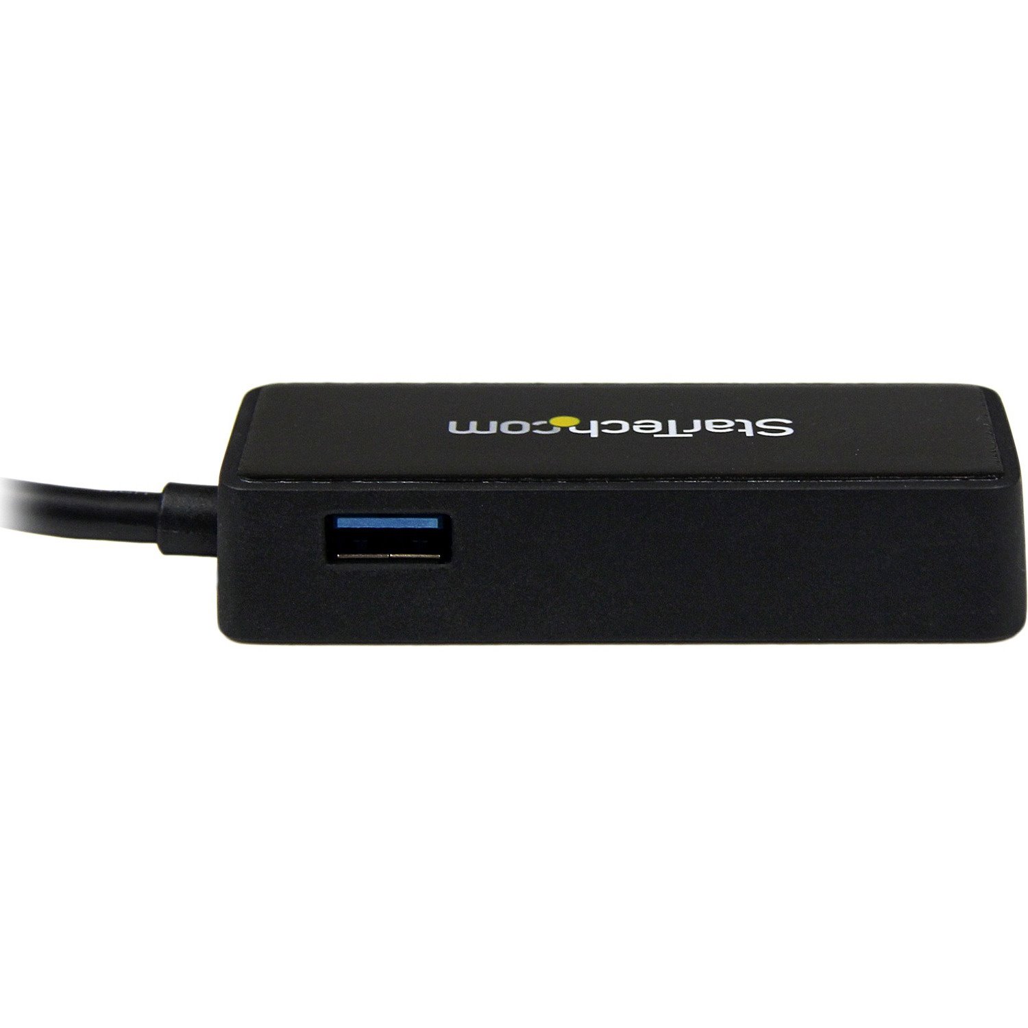 StarTech.com USB 3.0 to Gigabit Ethernet Adapter NIC w/ USB Port - Black