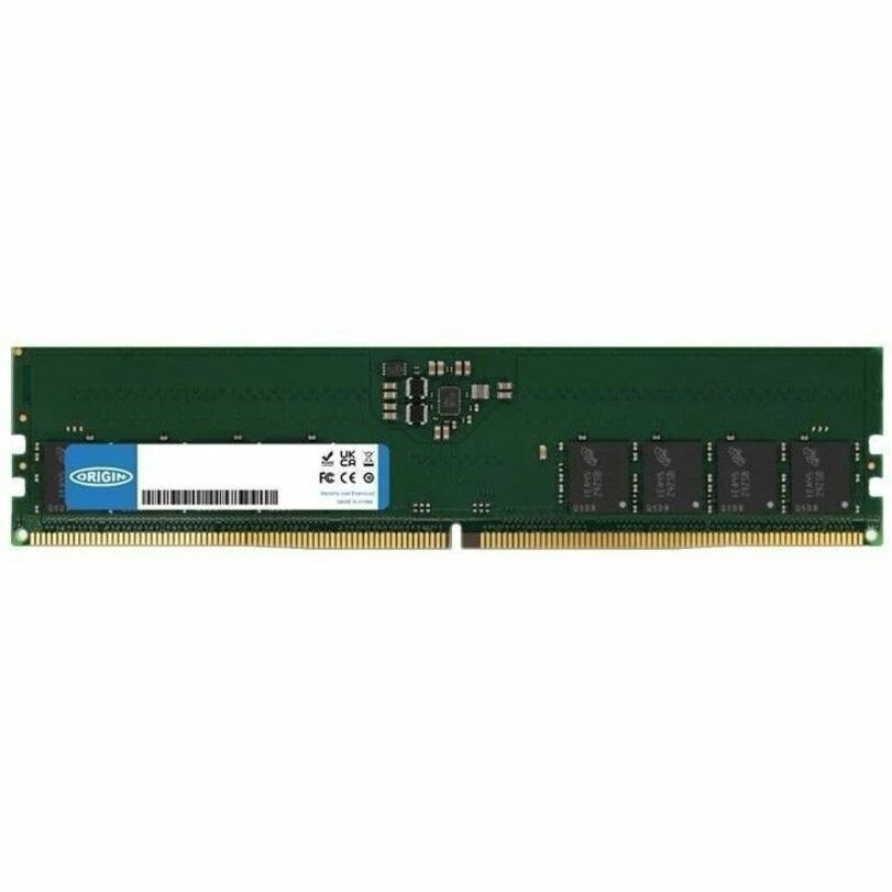 Origin RAM Module for Desktop PC - 16 GB (1 x 16GB) - DDR5-5600/PC5-44800 DDR5 SDRAM - 5600 MHz Single-rank Memory - 1.10 V
