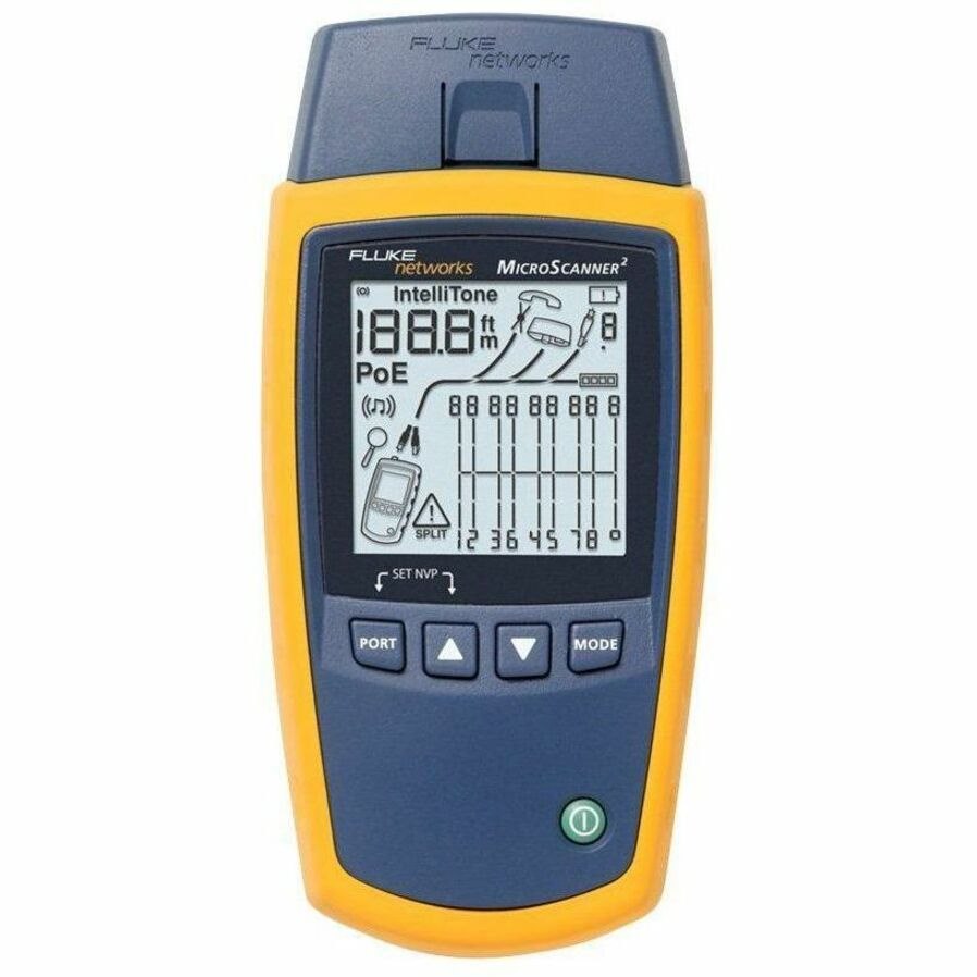 Fluke Networks MicroScanner 2 Industrial Ethernet Cable Verifier