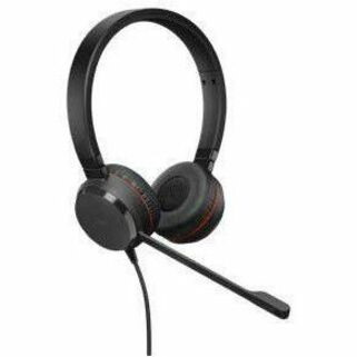 Jabra Evolve 20SE UC Wired On-ear, Over-the-head Stereo Headset - Black