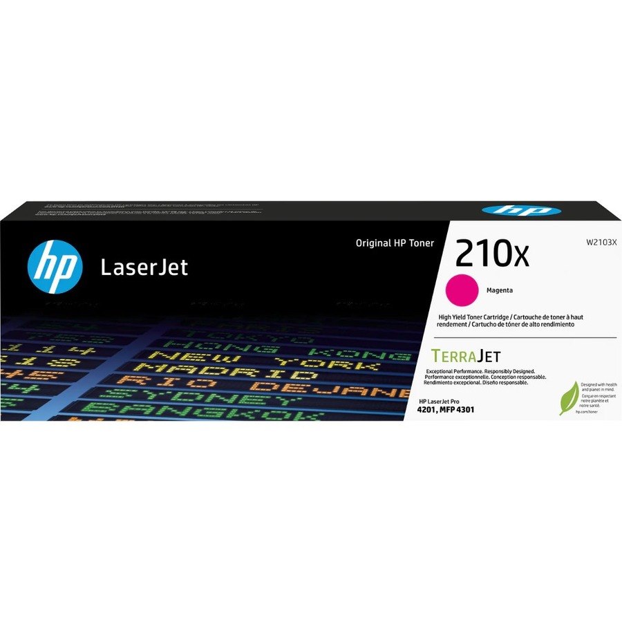 HP 210X Original High Yield Laser Toner Cartridge - Magenta - 1 Each