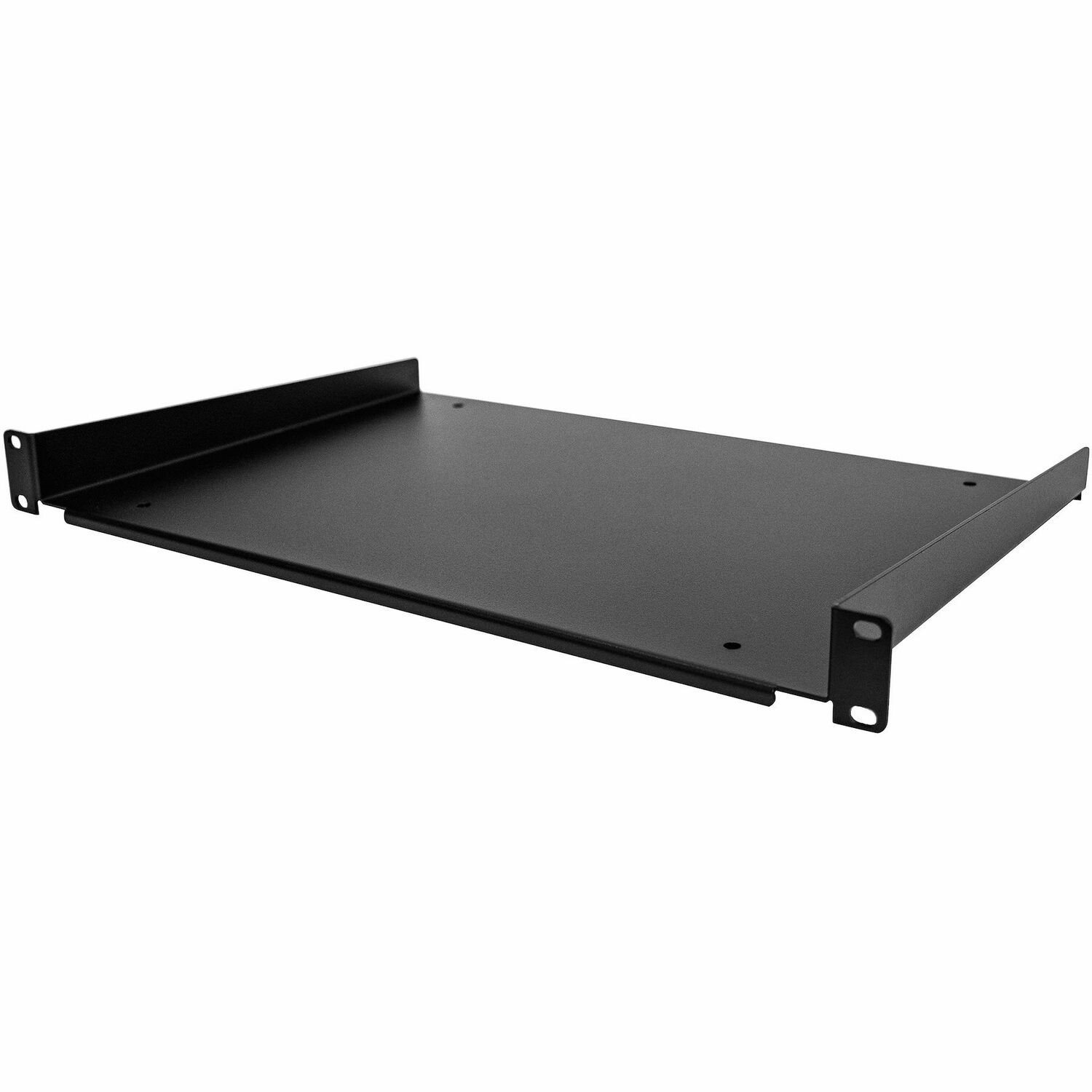 StarTech.com 1U Server Rack Cabinet Shelf - Fixed 12" Deep Cantilever Rackmount Tray for 19" Data/AV/Network Enclosure w/cage nuts, screws