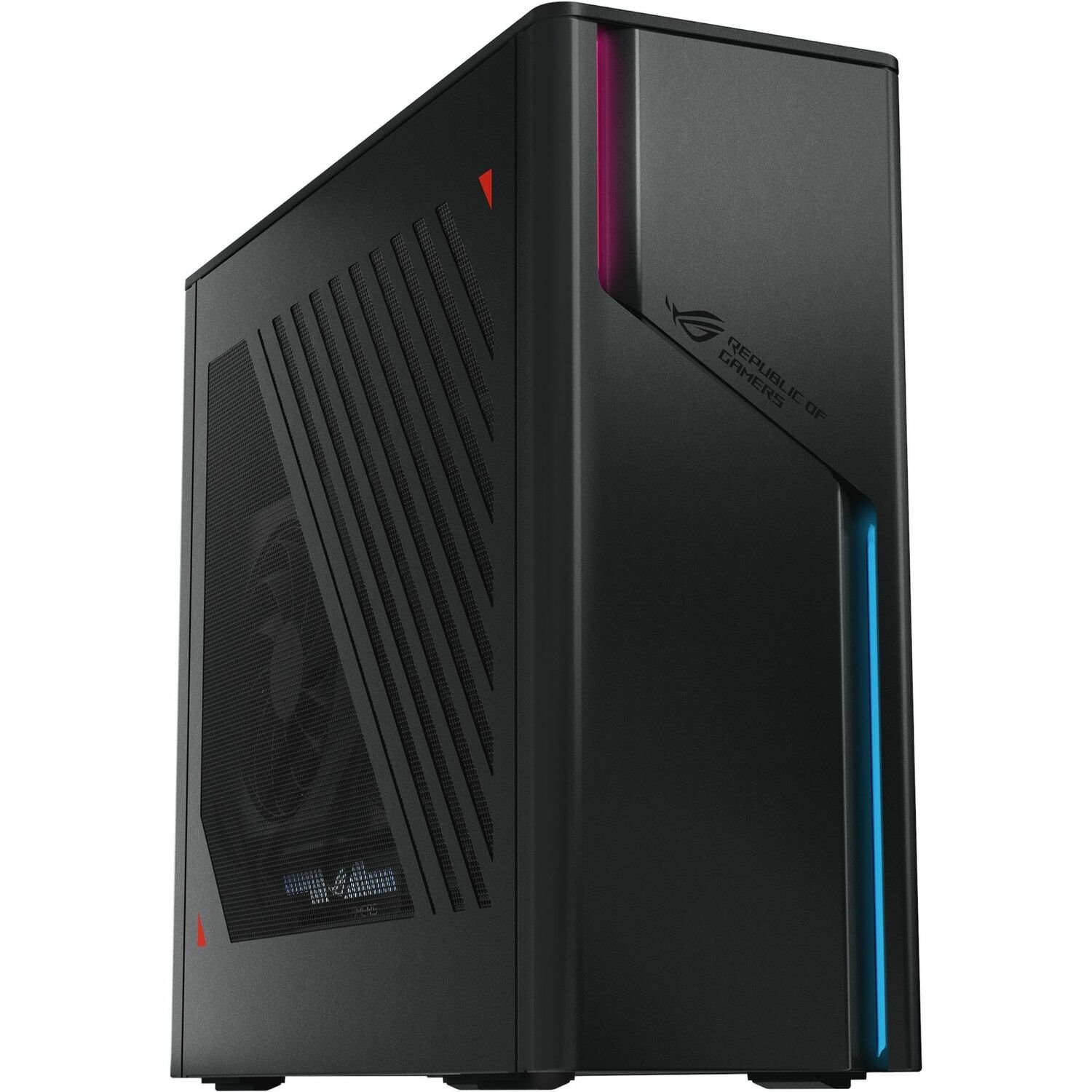Asus ROG G22CH G22CH-71470F013W Gaming Desktop Computer - Intel Core i7 14th Gen i7-14700F - 16 GB - 1 TB SSD - Small Form Factor - Extreme Dark Gray