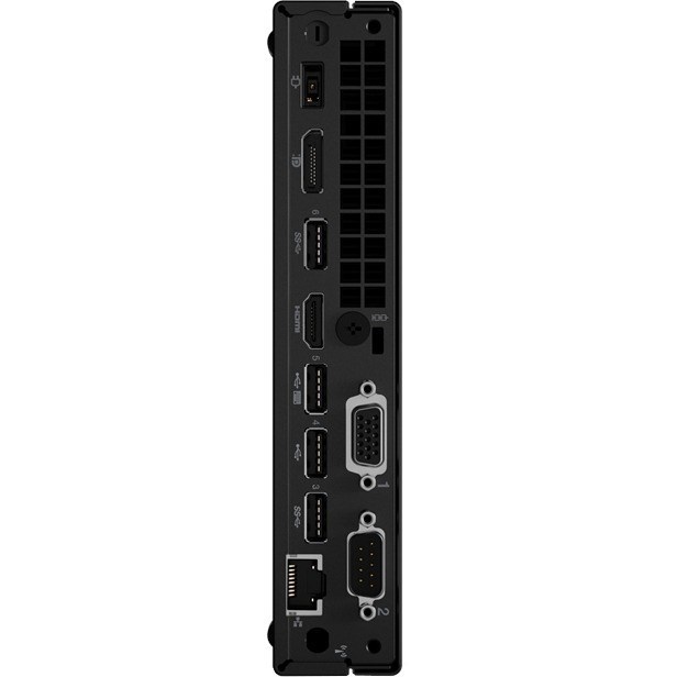 Lenovo ThinkCentre M60e 11LV004TUS Desktop Computer - Intel Core i5 10th Gen i5-1035G1 - 8 GB - 256 GB SSD - Tiny - Black