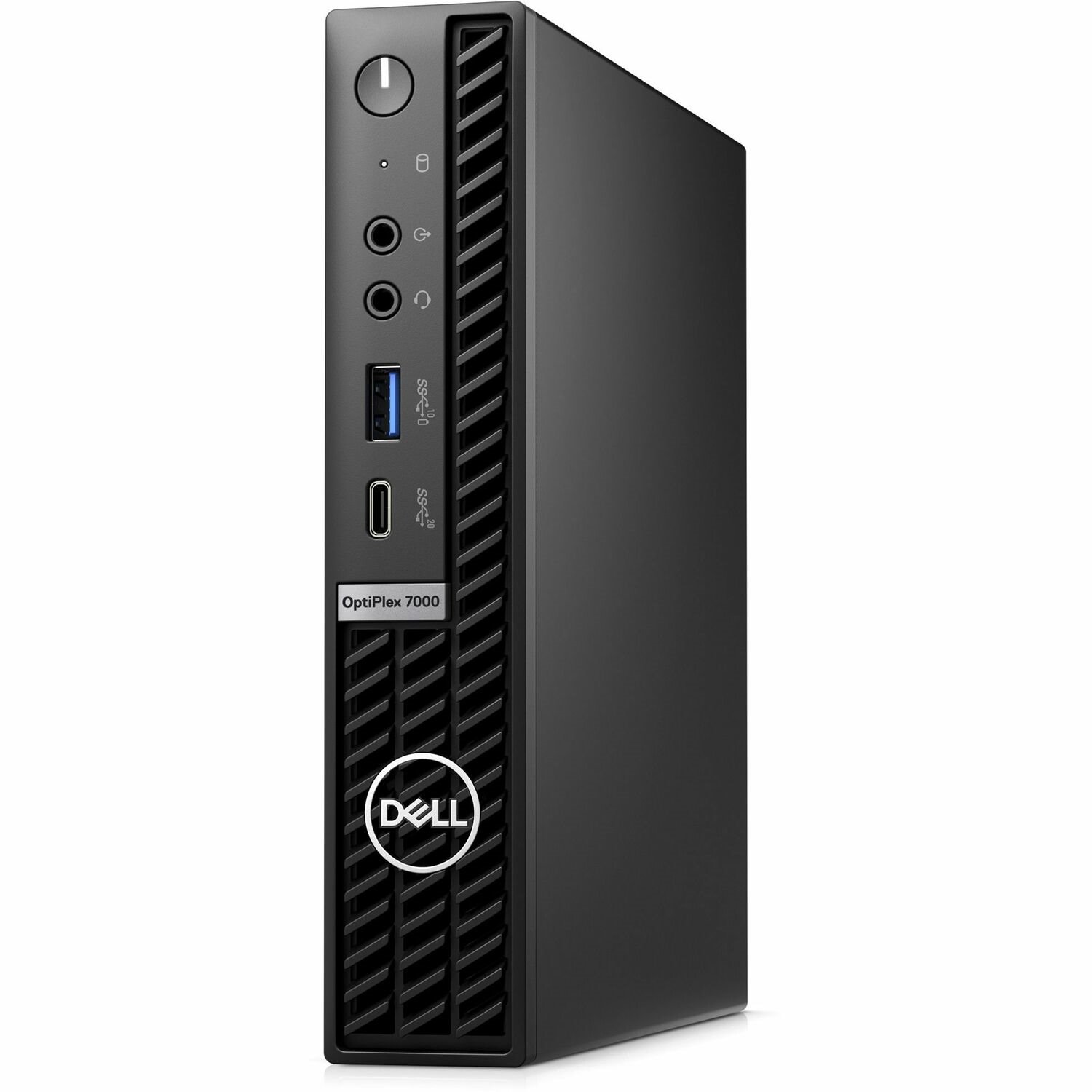 Dell OptiPlex 7000 Desktop Computer - Intel Core i5 12th Gen i5-12500 - vPro Technology - 8 GB - 256 GB SSD - Micro PC - Black - Refurbished