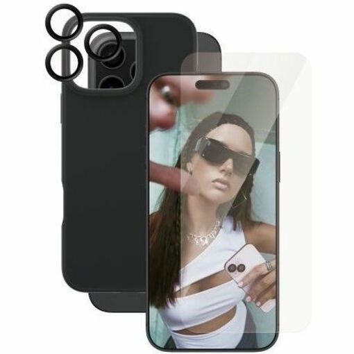 PanzerGlass Care BY ® Fashion 3-In-1 Bundle iPhone 16 Pro Max Mobiele Telefoon Behuizingen Hoes Transparant ** New Retail **