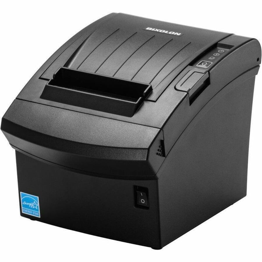 Bixolon SRP-350plusV Hypermarket, Lottery, Restaurant Direct Thermal Printer - Monochrome - Receipt Print - Ethernet - USB - USB Host - Bluetooth - Wireless LAN - With Cutter - Black
