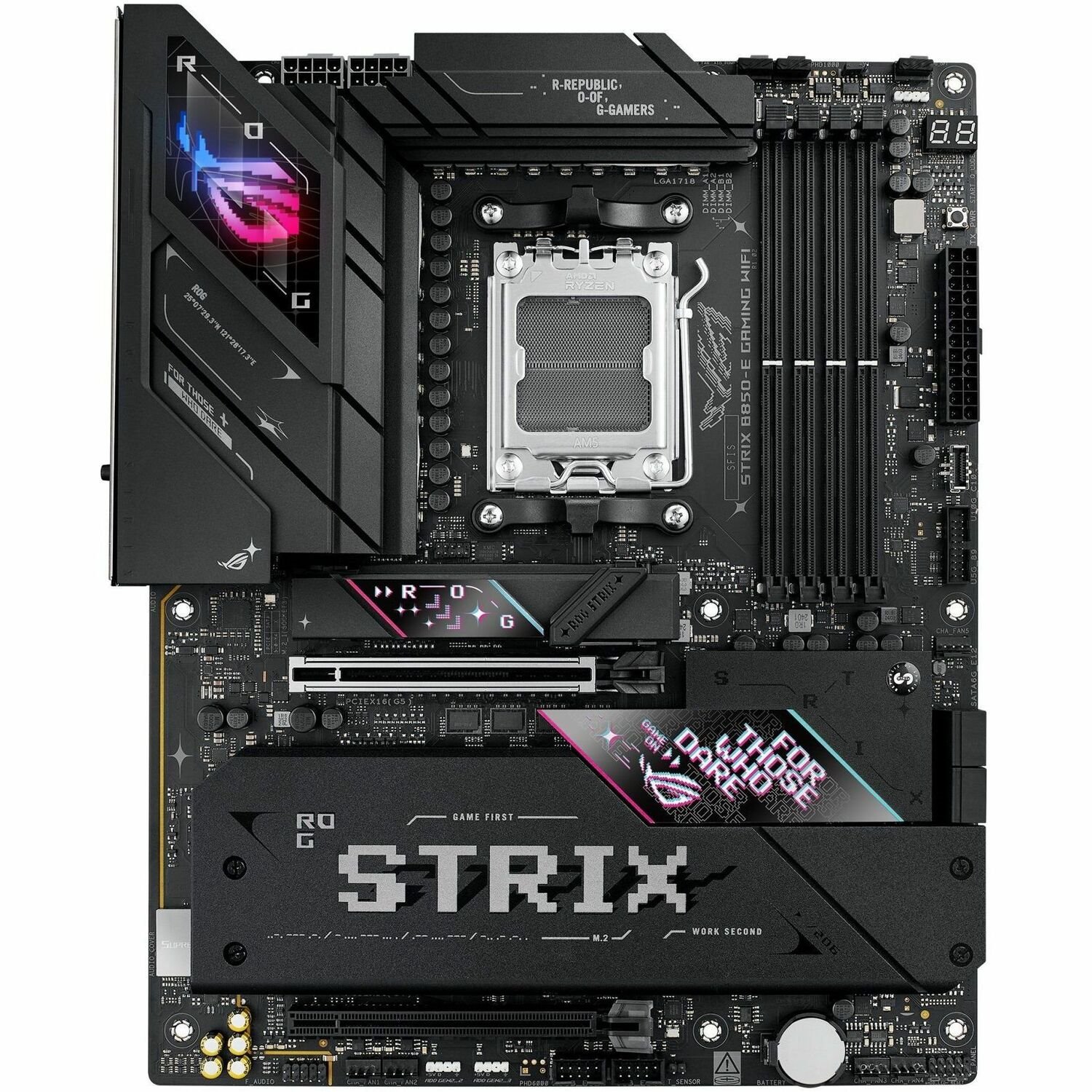 Asus ROG Strix B850-E GAMING WIFI Gaming Desktop Motherboard - AMD B850 Chipset - Socket AM5 - ATX