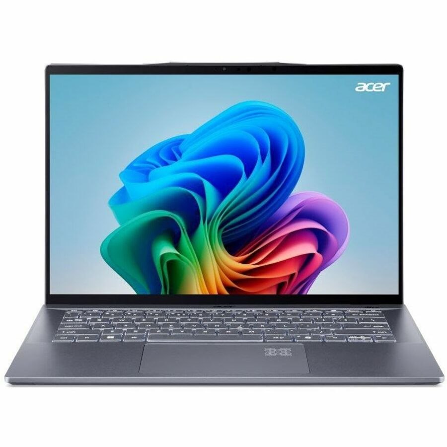 Acer Swift 14 AI SF14-11T SF14-11T-X53K 14.5" Touchscreen Copilot+ PC Notebook - WQXGA - Qualcomm Snapdragon X Elite X1E-78-100 - 16 GB - 1 TB SSD - English Keyboard - Iron