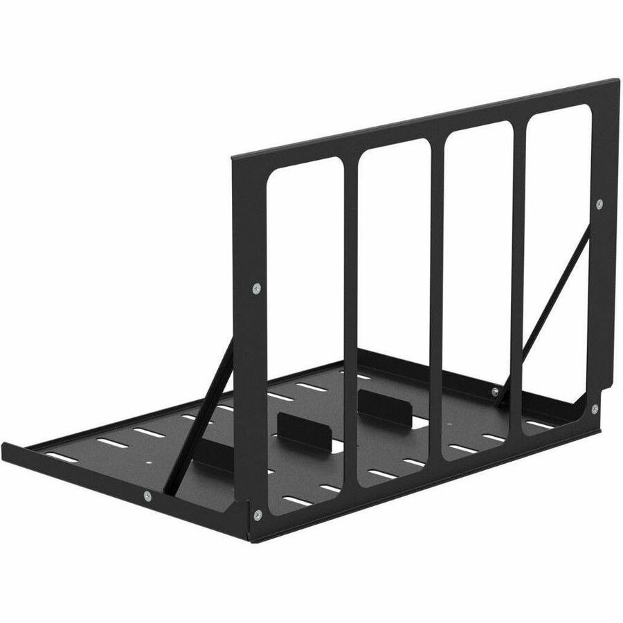 Rack Solutions 4-Unit Dell Pro Max Micro Face Plate/Bracket Set For Modular Shelf