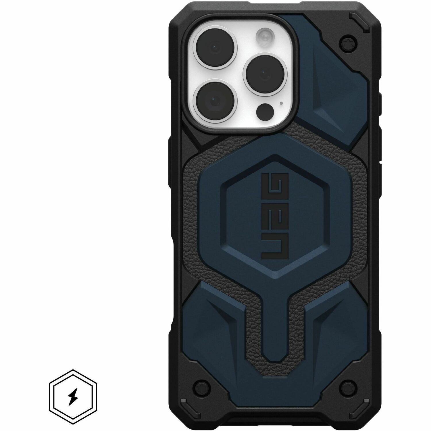 Urban Armor Gear Monarch Pro Robuust Case voor Apple iPhone 16 Pro Smartphone - Mallard