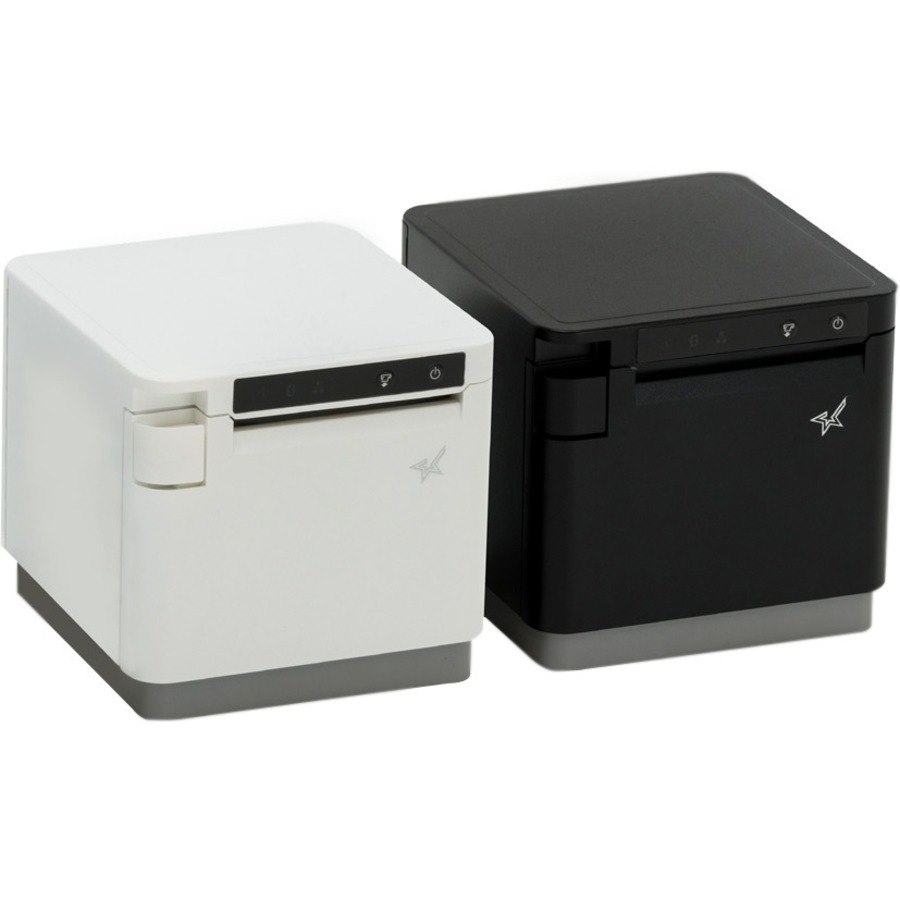 Star Micronics Star Micronic mCP31CB - Ethernet (LAN), USB-C Power Delivery for Android, Windows and Mac (not iOS), Bluetooth, CloudPRNT, Peripheral Hub - 3" Receipt Printer - 250 mm/sec - Monochrome - Auto Cutter - White Color