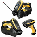 Datalogic PowerScan PM9501 Rugged Industrial, Sorting, Picking, Entertainment, Warehouse, Logistics Handheld Barcode Scanner Kit - Wireless Connectivity - Yellow - USB Cable Included