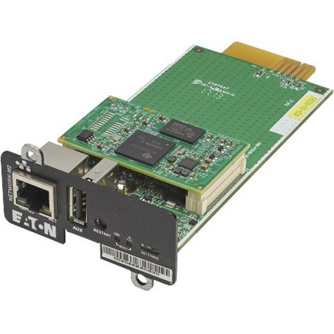 Eaton Cybersecure Gigabit NETWORK-M2 Card for UPS and PDU, UL 2900-1 and IEC 62443-4-2 Certified