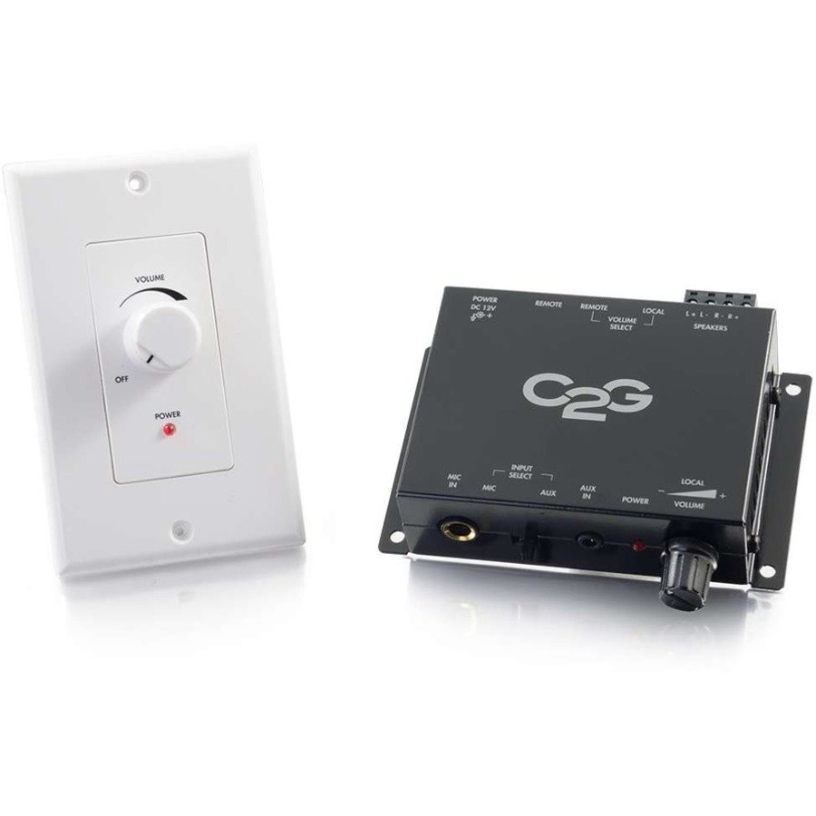 C2G Compact Amplifier with External Volume Control