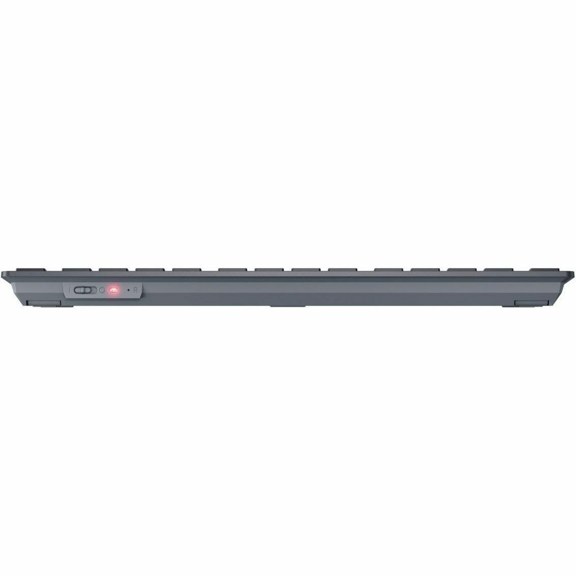 CHERRY KW 7100 Keyboard - Wireless Connectivity - German - Slate Blue