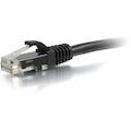 C2G 7ft Cat6a Ethernet Cable - Snagless Unshielded (UTP) - Black