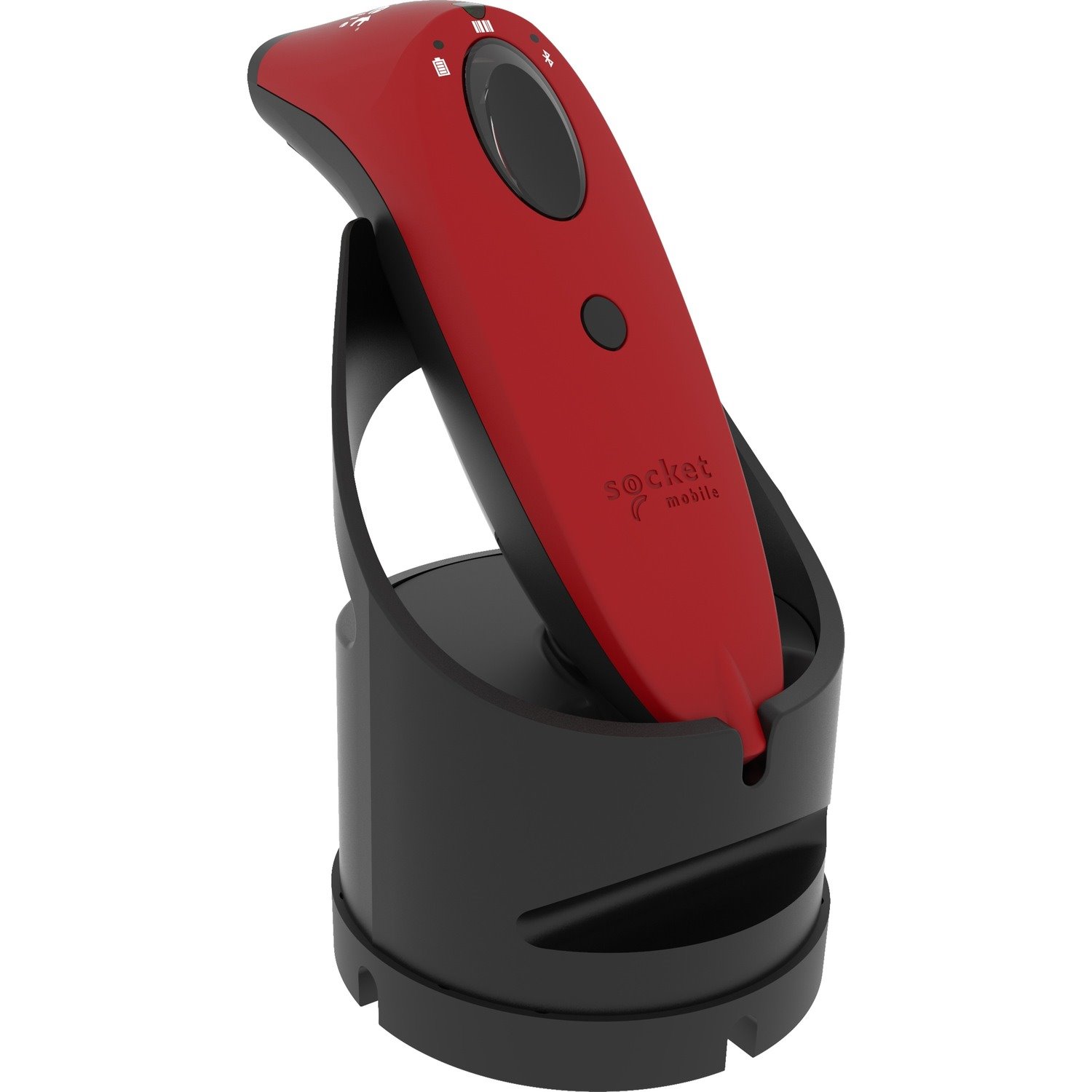 Socket Mobile SocketScan S720 Handheld Barcode Scanner Kit - Wireless Connectivity - Red