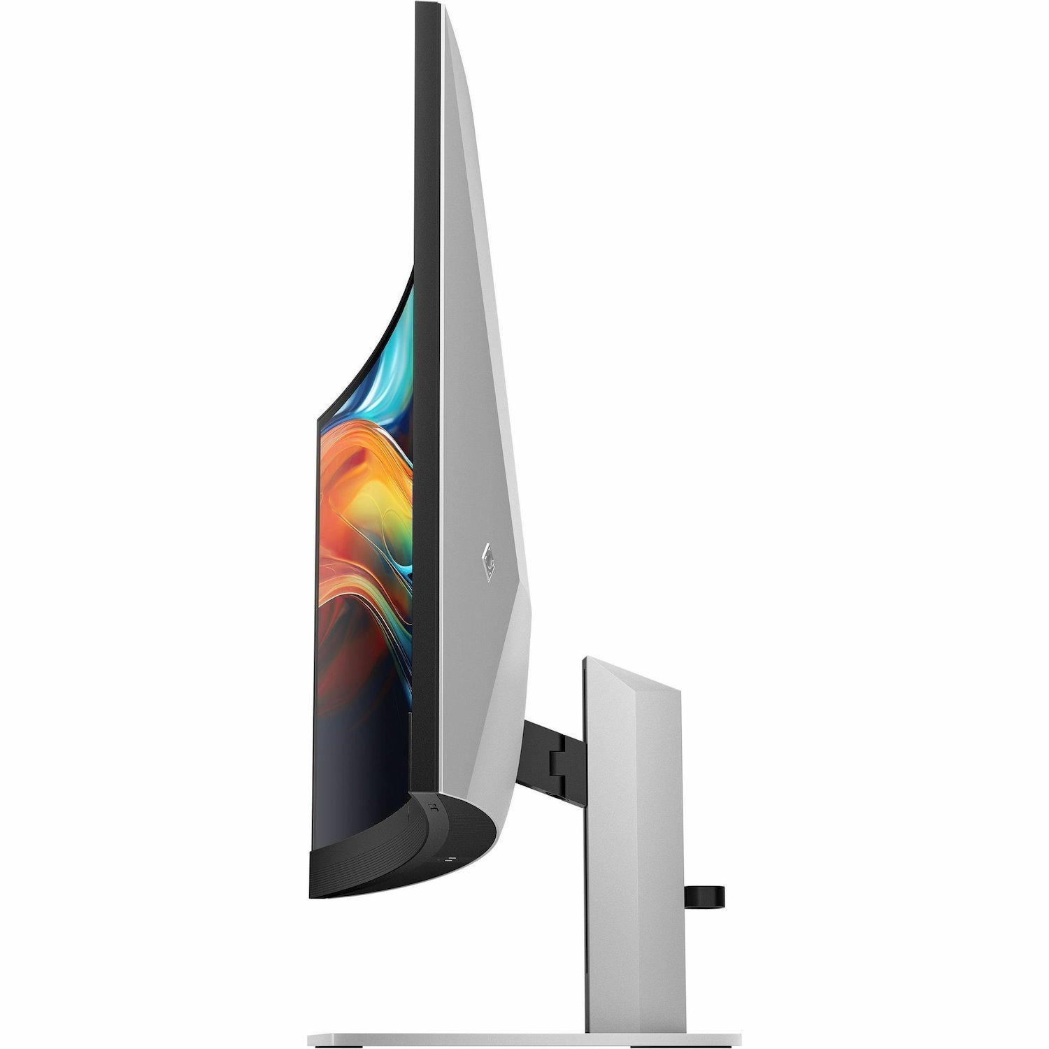 HP 740pm 40" Class Webcam 5K2K WUHD Curved Screen LED Monitor - 21:9 - Black, Silver - Refurbished