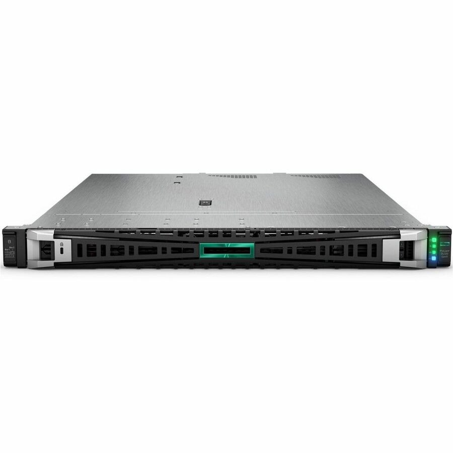 HPE ProLiant DL320 G11 1U Rack Server - 1 x Intel Xeon Silver 4510 2.40 GHz - 64 GB RAM - 960 GB SSD - (2 x 480GB) SSD Configuration - NVMe, 12Gb/s SAS, Serial ATA/600 Controller