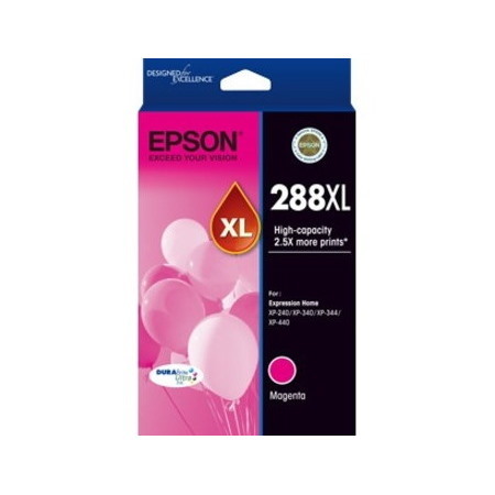 Epson DURABrite Ultra 288XL Original High Yield Inkjet Ink Cartridge - Magenta - 1 Pack