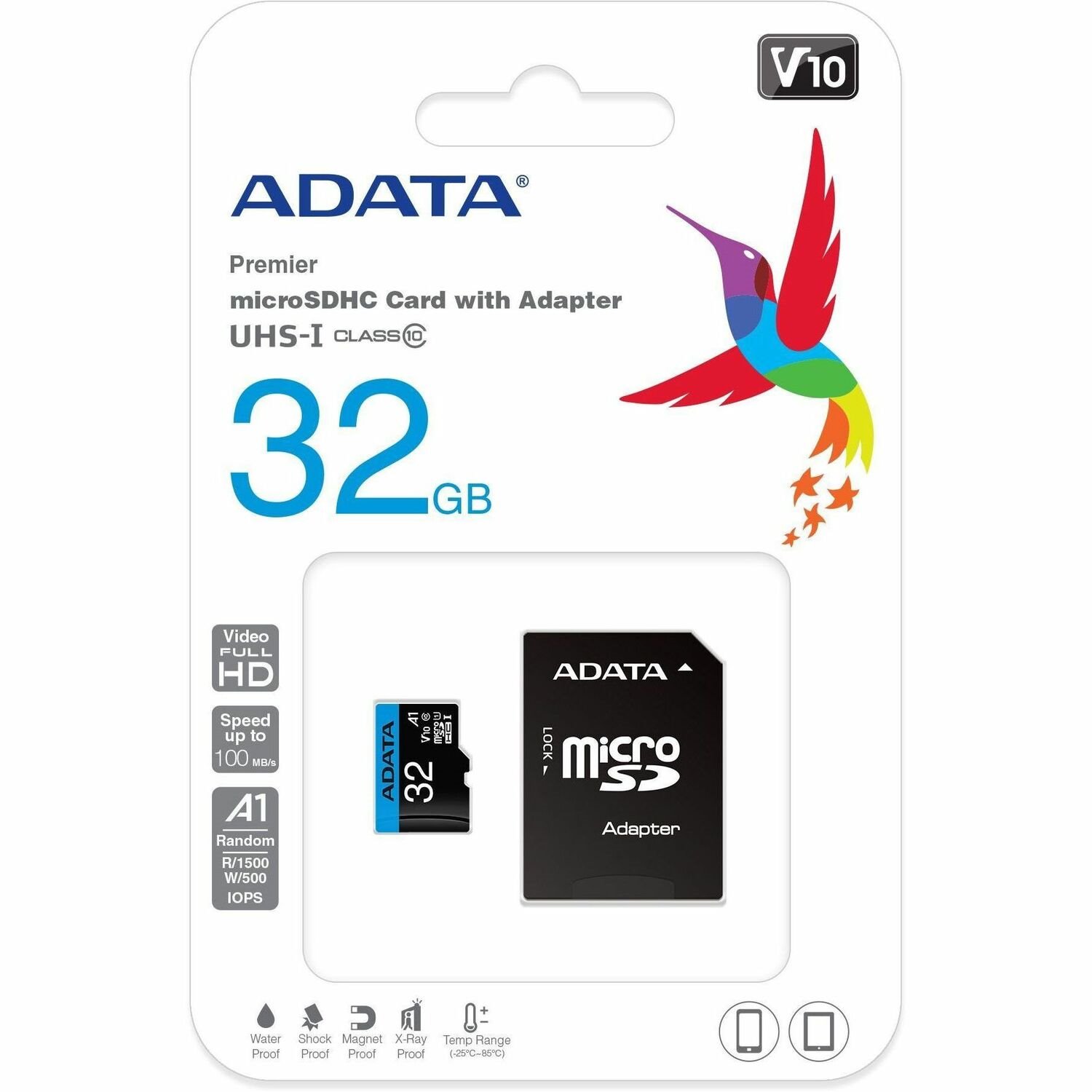 Adata Premier 32 GB Class 10/UHS-I V10 microSDHC