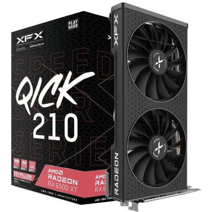XFX AMD Radeon RX 6500 XT Graphic Card - 4 GB GDDR6