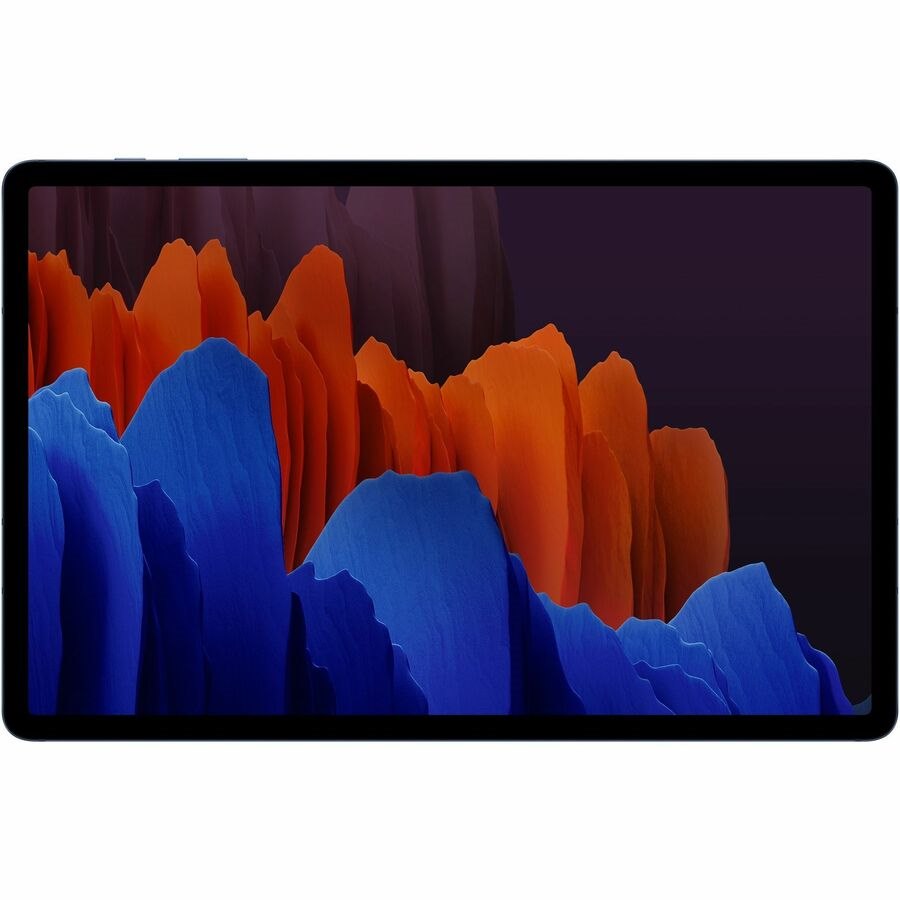 Samsung Galaxy Tab S7+ SM-T970 Tablet - 12.4" WQXGA+ - Qualcomm SM8250 865 5G+ Octa-core - 6 GB - 128 GB Storage - Mystic Navy