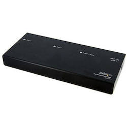 StarTech.com Signal Splitter - Aluminium - Black - TAA Compliant