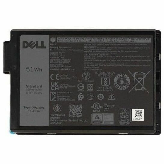 Dell Battery - 3-cell Lithium Ion (Li-Ion) - 1