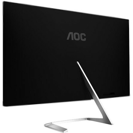 AOC Q27T1 27" Class WQHD LCD Monitor - 16:9 - Silver