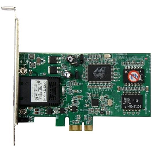 StarTech.com PCI Express (PCIe) Gigabit Ethernet Multimode SC Fiber Network Card Adapter NIC - 550m