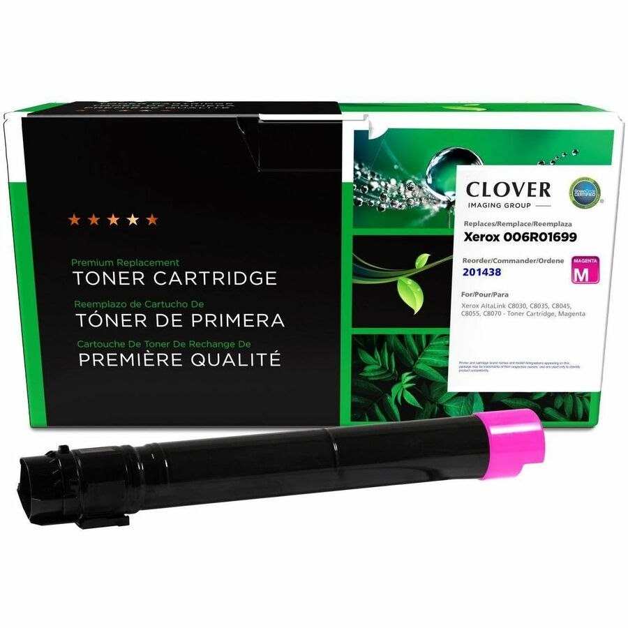 Clover Imaging Remanufactured Magenta Toner Cartridge for Xerox 006R01699