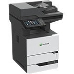 Lexmark MX720 MX721ade Laser Multifunction Printer-Monochrome-Copier/Fax/Scanner-65 ppm Mono Print-1200x1200 Print-Automatic Duplex Print-300000 Pages Monthly-650 sheets Input-Color Scanner-600 Optical Scan-Monochrome Fax-Gigabit Ethernet