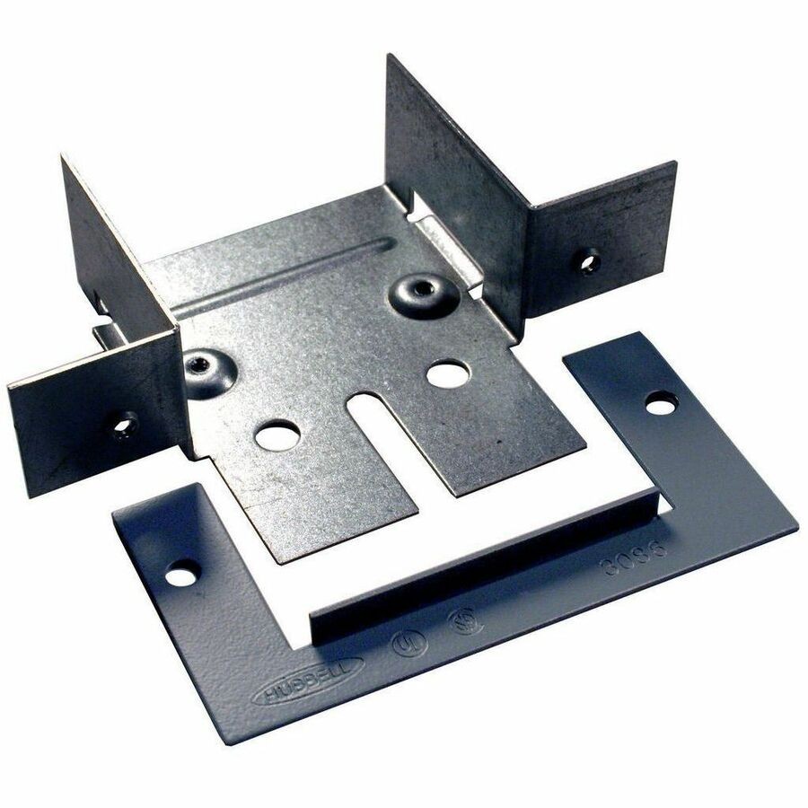 Hubbell Metal Raceway, Panel Connector, HBL3000 Series, Gray