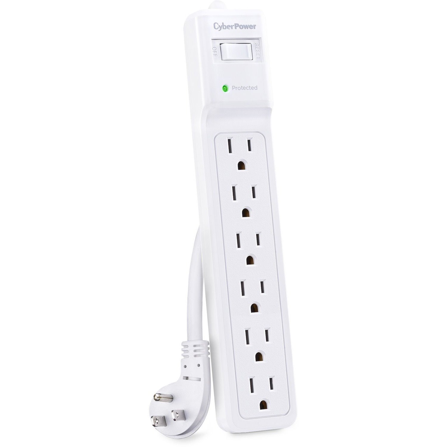 CyberPower B625 Essential 6 - Outlet Surge Protector with 1500 J Surge Suppression