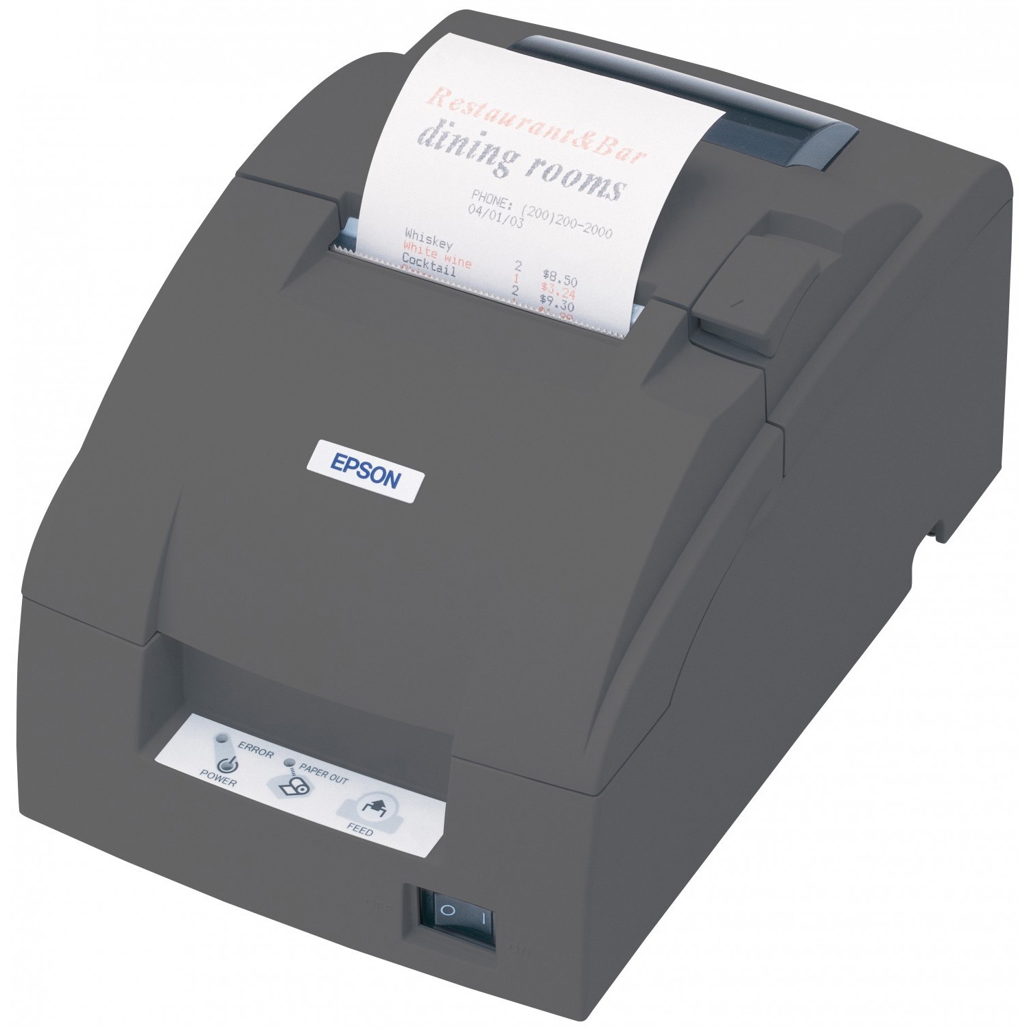 Epson TM-U220B Desktop Dot Matrix Printer - Two-color - Receipt Print - Parallel