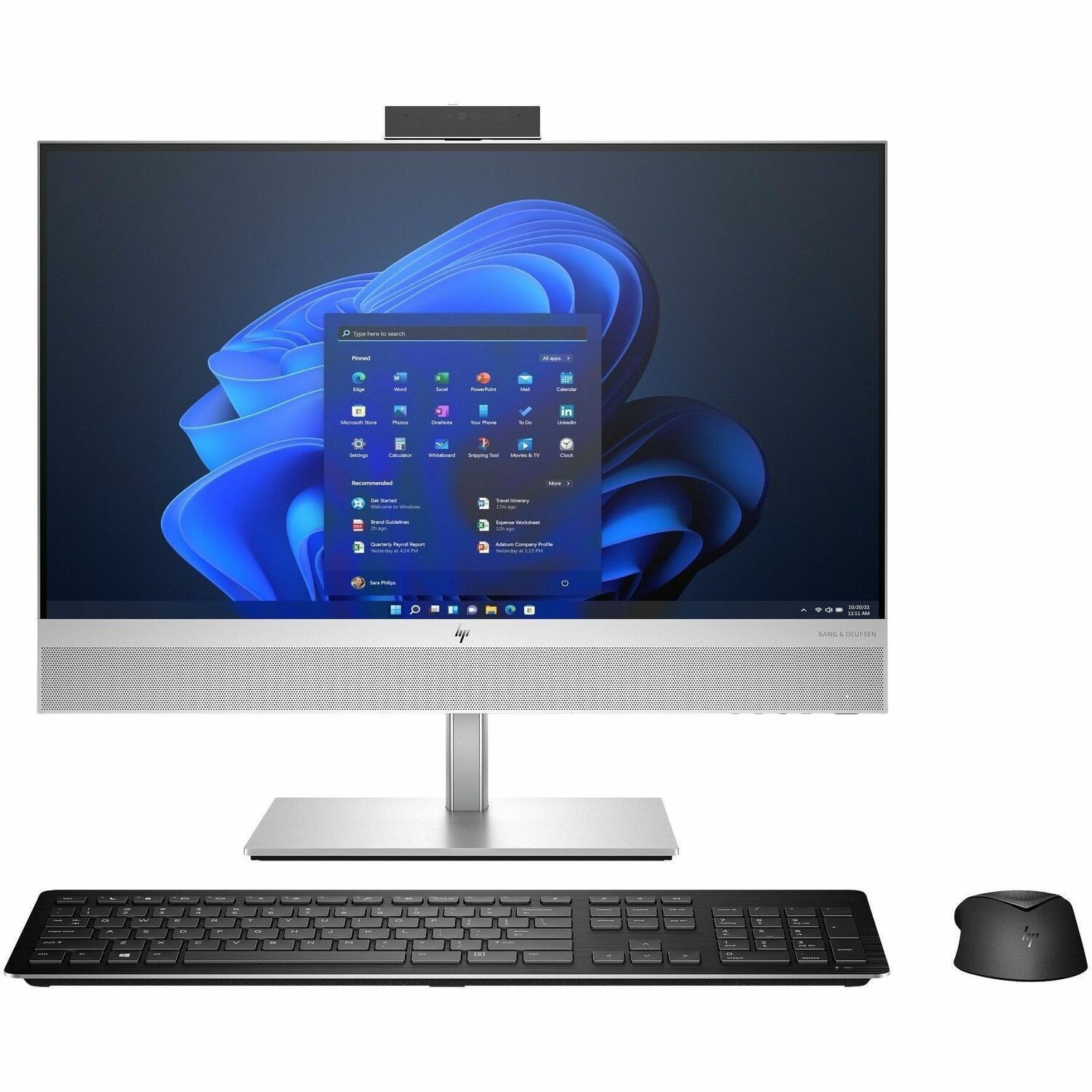HP EliteOne 840 G9 All-in-One Computer - Intel Core i7 14th Gen i7-14700 - vPro Technology - 16 GB - 512 GB PCI Express NVMe 4.0 x4 SSD - 23.8" Full HD Touchscreen - Desktop - Silver