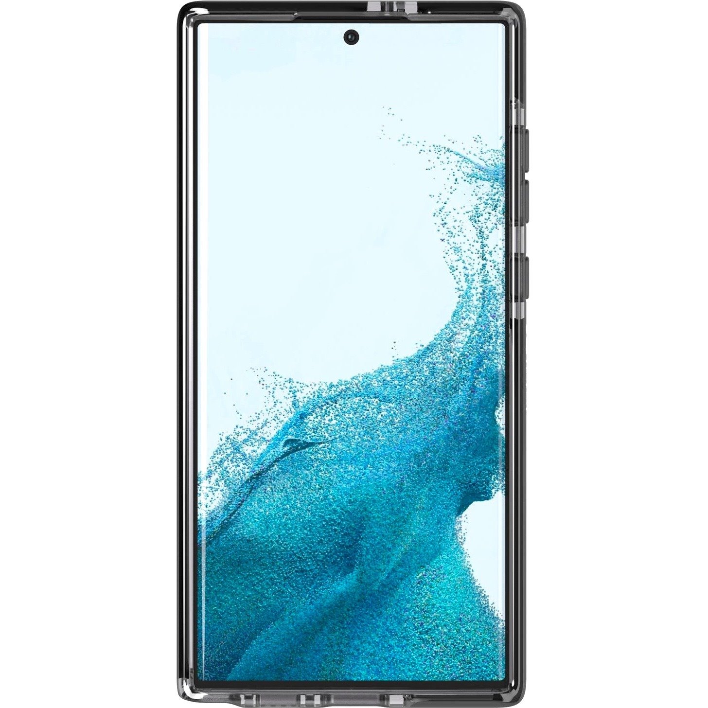 Tech21 Evo Check Case for Samsung Galaxy S22 Ultra Smartphone - Smokey Black