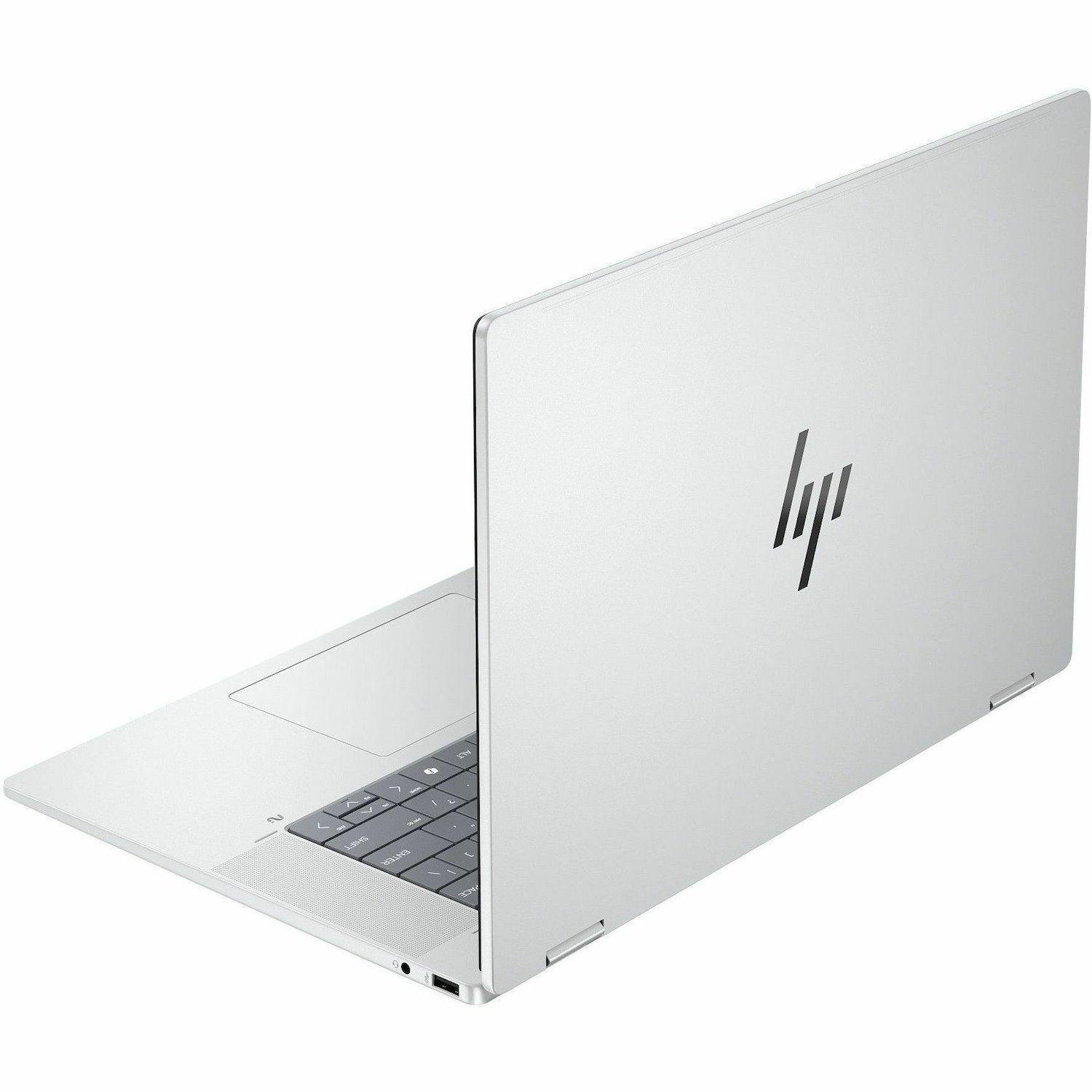 HP OmniBook X Flip 16-as0000 16-as0002TU 16" Touchscreen Convertible Copilot+ PC 2 in 1 Notebook - 3K - 120 Hz - Intel Core Ultra 5 226V - 16 GB - 512 GB SSD - Glacier Silver Aluminum