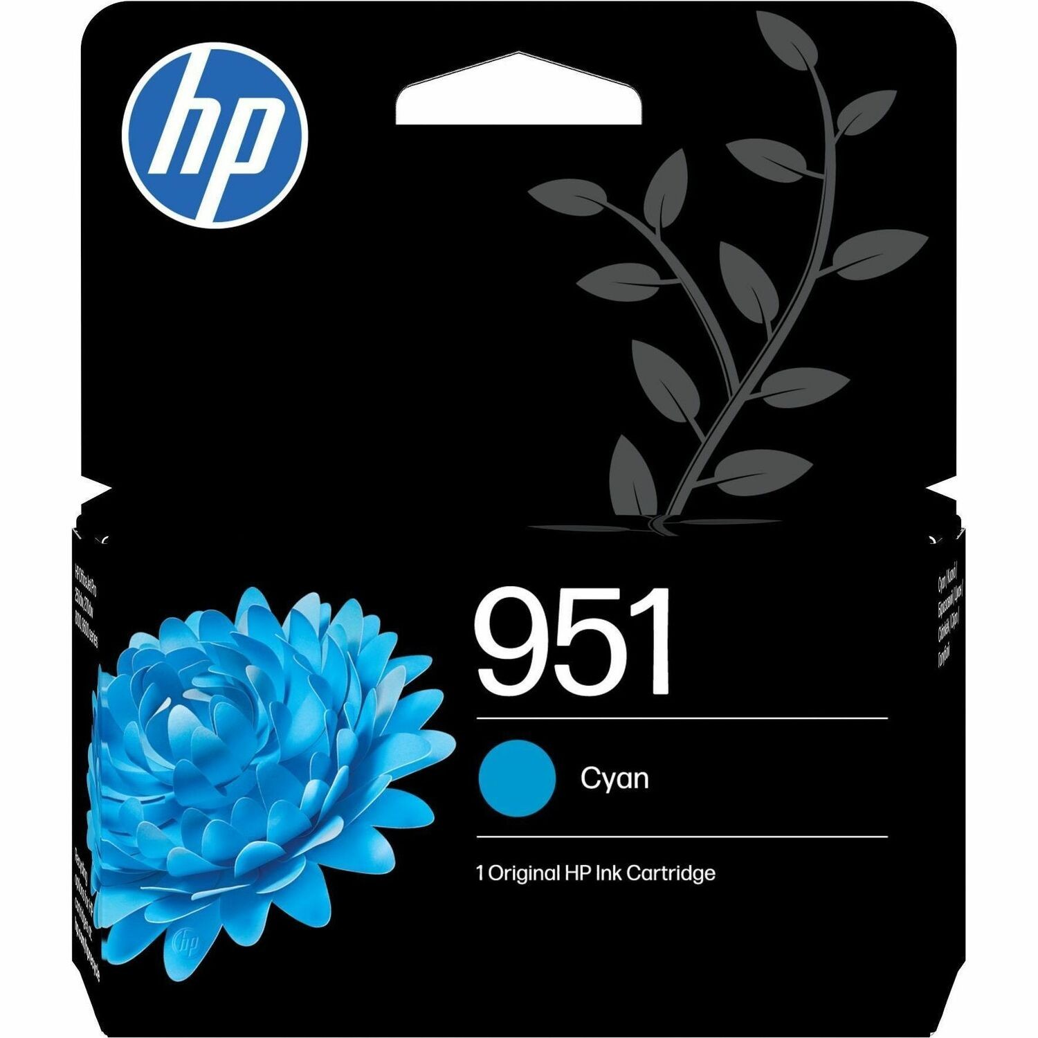 HP 951 Original Inkjet Ink Cartridge - Cyan - 1 Pack