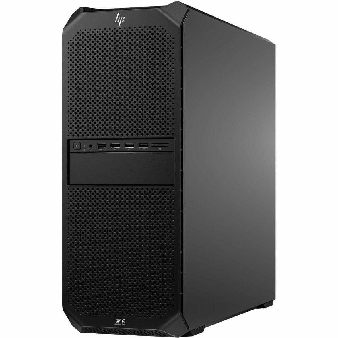 HP Z6 G5 A Workstation - 1 Ryzen Threadripper PRO 7965WX - 256 GB - 4 TB SSD - Tower - Black